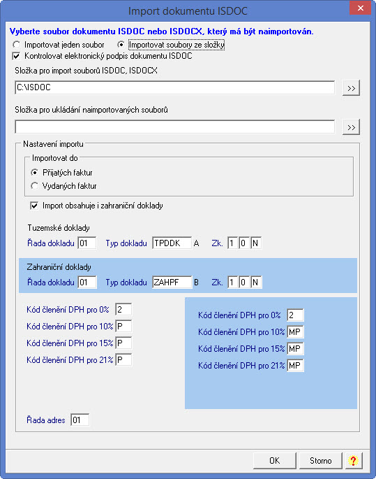 ISDOC - Elektronická fakturace